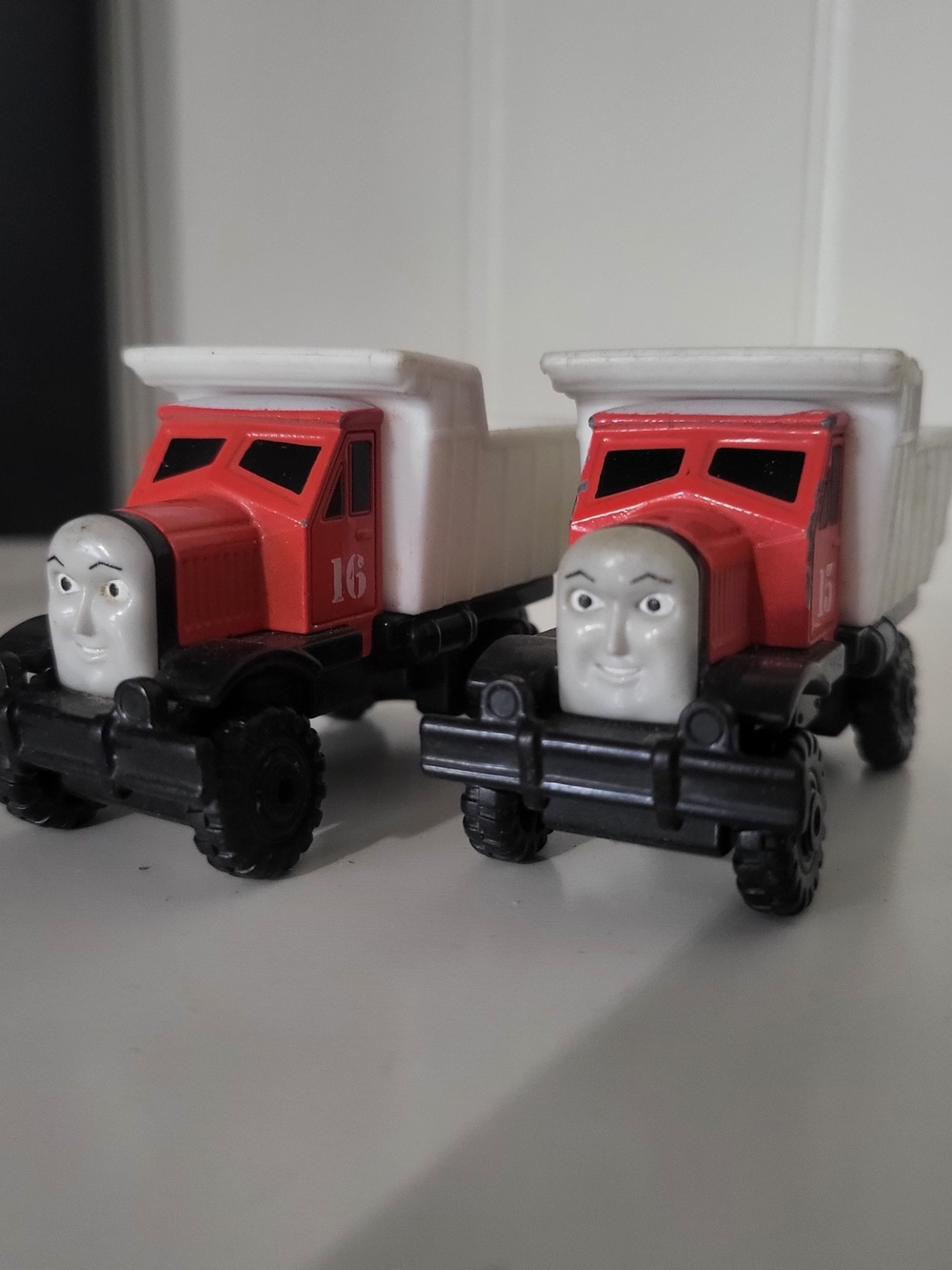 Fisher-price - Take-n-play Diecast/plastic Dump Trucks - Monty & Max